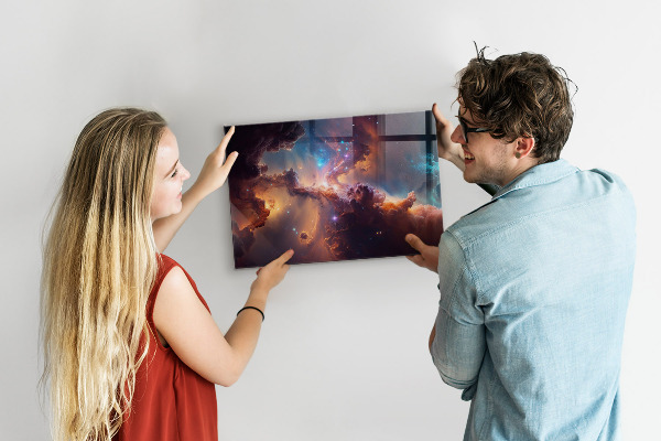 Magnetisch bord De wereld van sterren en ruimte