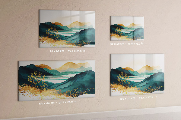 Magnetisch bord Berglandschap