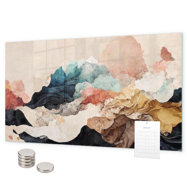 Magneetbord Abstract landschap