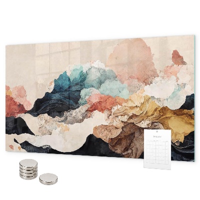 Magneetbord Abstract landschap