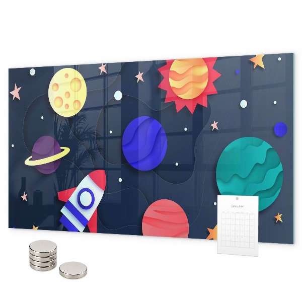 Magnetisch bord Kinderruimte