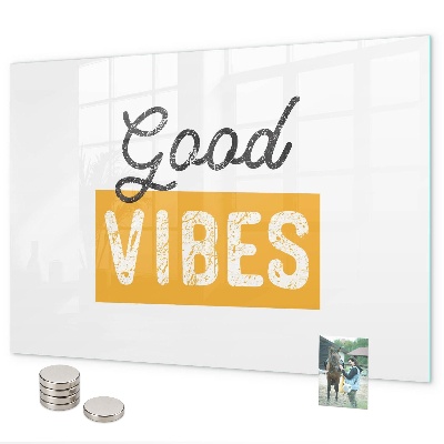 Magnetisch bord Motiverende quote