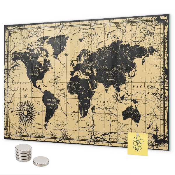 Oude wereldkaart