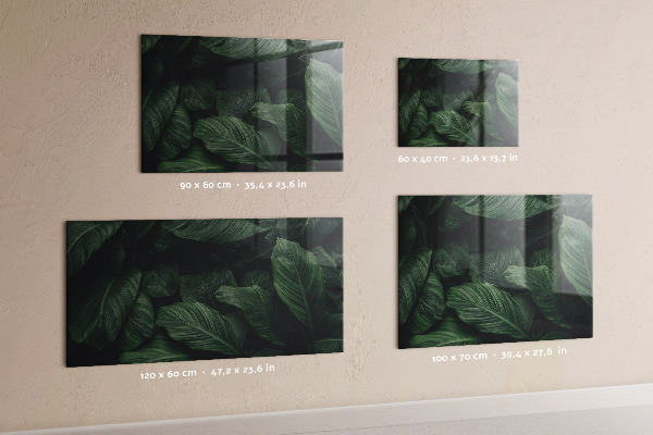 Magnetisch bord Tropische monstera