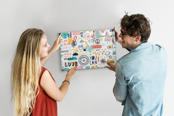 Magneetbord Afbeeldingen van schetsen