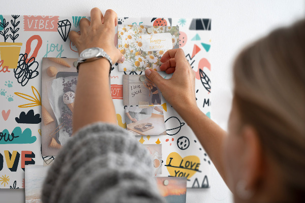 Magneetbord Afbeeldingen van schetsen
