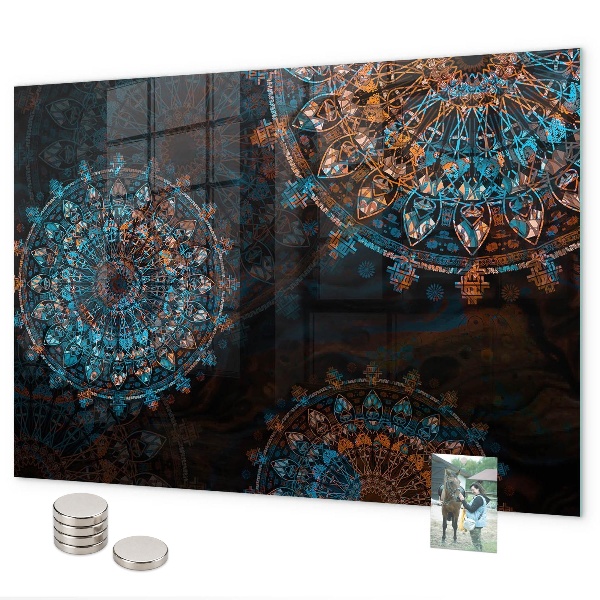 Magnetisch bord Mandala-patroon