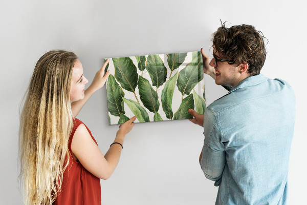 Magnetisch bord Palmbladeren