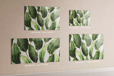 Magnetisch bord Palmbladeren