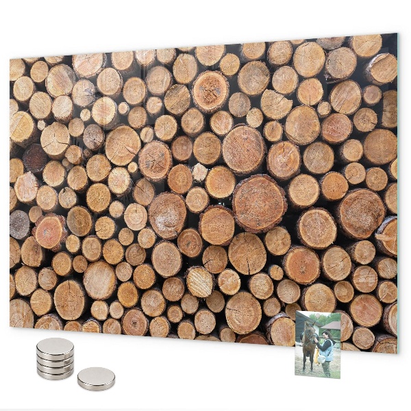 Magnetisch bord Jaarringen van bomen