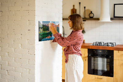 Magnetisch bord Merenlandschap