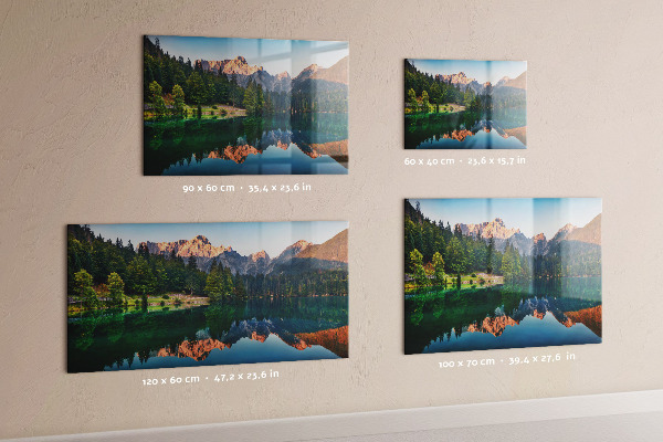 Magnetisch bord Merenlandschap
