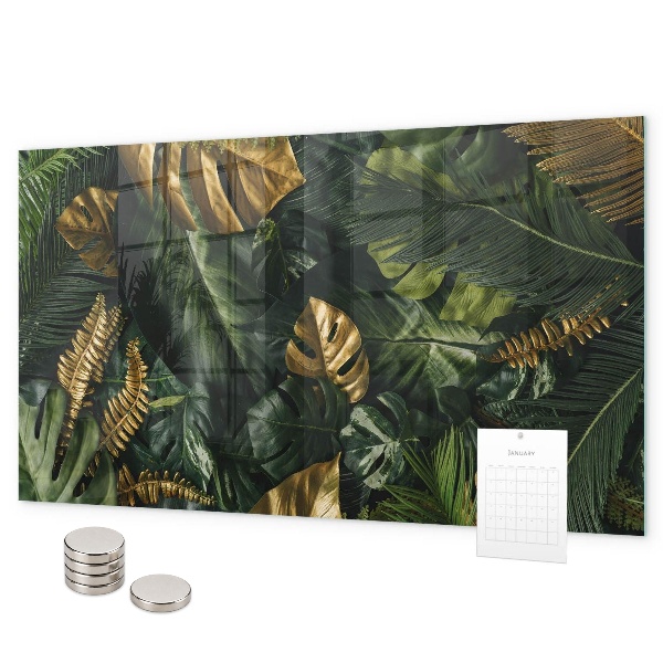 Magnetisch bord Junglebladeren