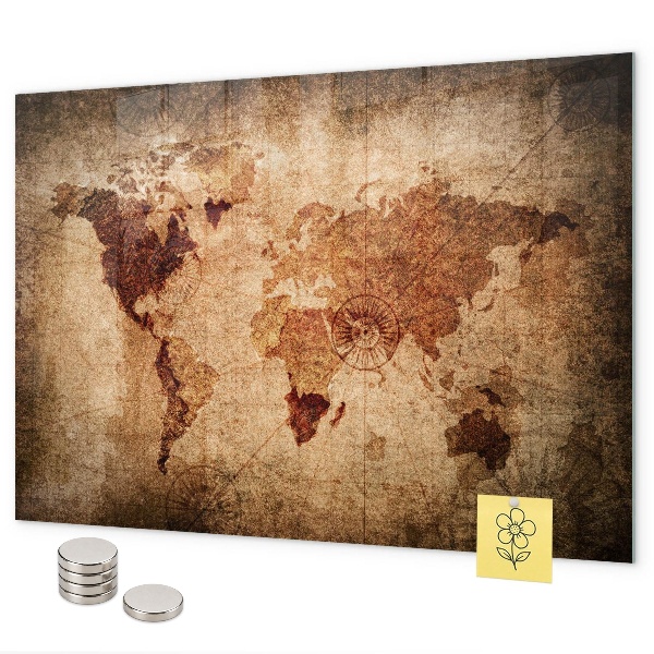 Oude wereldkaart