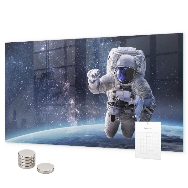 Magnetisch bord Astronaut