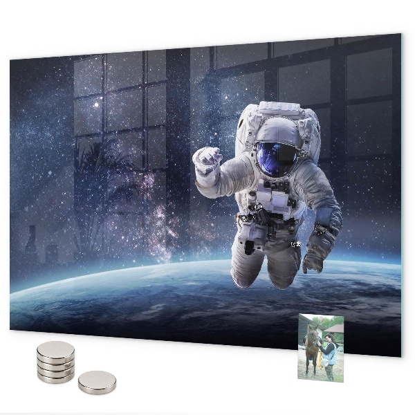 Magnetisch bord Astronaut