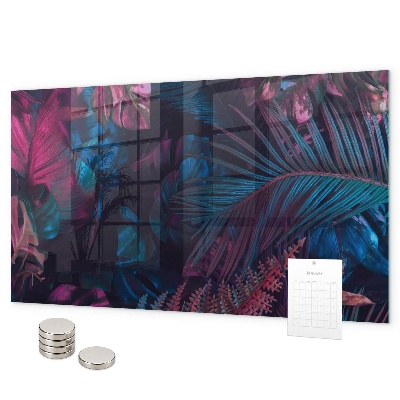 Magneetbord Exotische bloemen