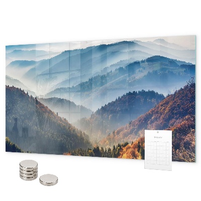 Magnetisch bord Berglandschap