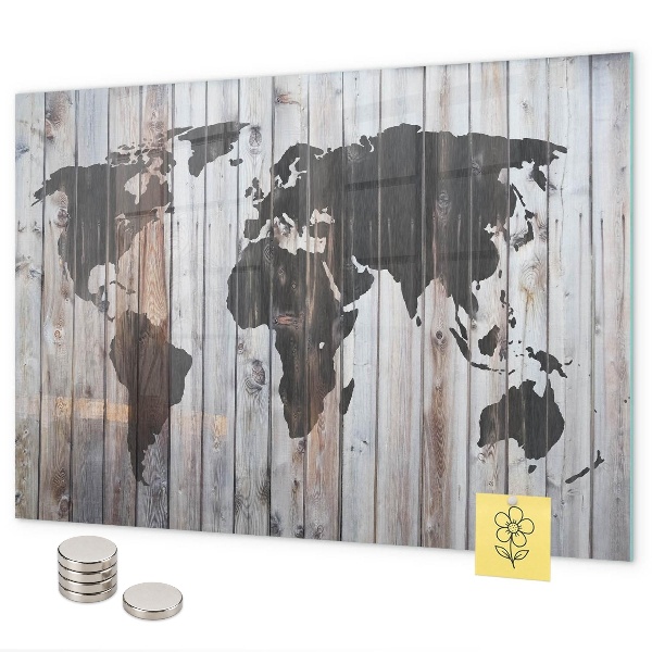 De wereld op board.