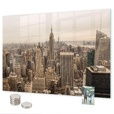 Magneetbord Stedelijk landschap