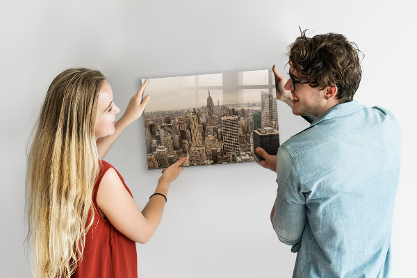 Magneetbord Stedelijk landschap