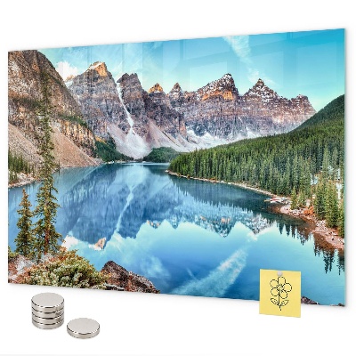 Magnetisch bord Berglandschap