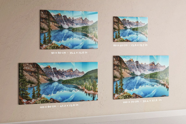 Magnetisch bord Berglandschap