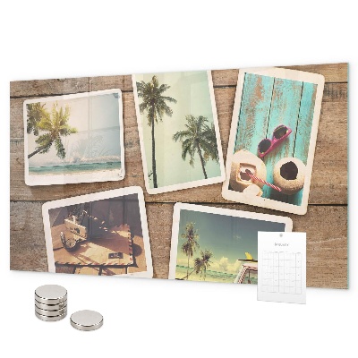 Magnetisch bord Polaroidfoto's