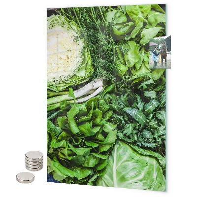 Magnet board Donkere tropische bladeren