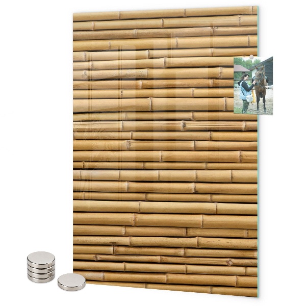 Magnet board Bamboe
