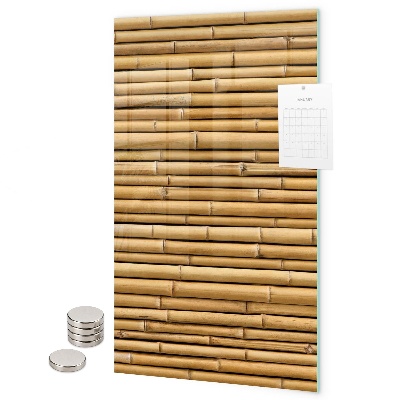 Magnet board Bamboe