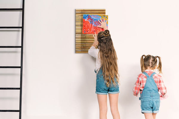Magnet board Bamboe