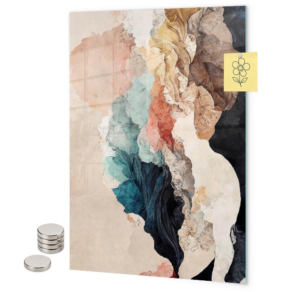 Heldere, abstracte vlekken