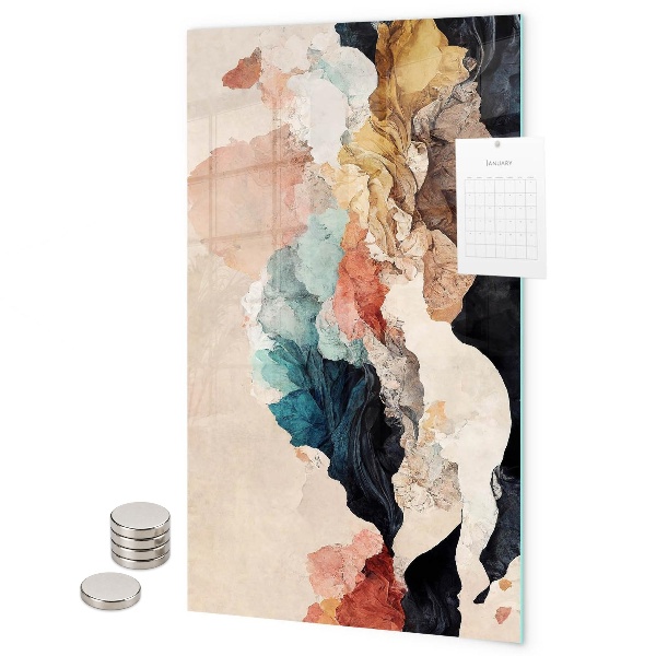 Magneet bord Heldere, abstracte vlekken