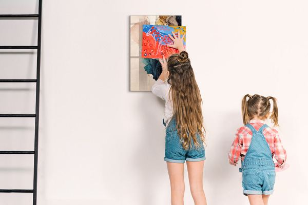 Magneet bord Heldere, abstracte vlekken