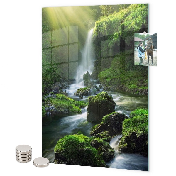 Magneet bord Stenen waterval