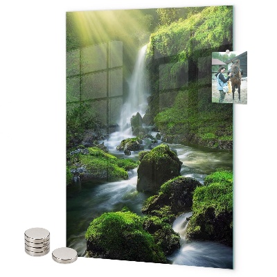 Magneet bord Stenen waterval