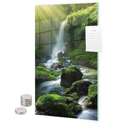 Magneet bord Stenen waterval