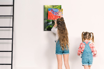 Magneet bord Stenen waterval