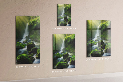 Magneet bord Stenen waterval