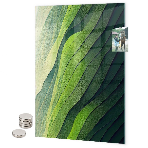 Magnet board Donkere bloemen