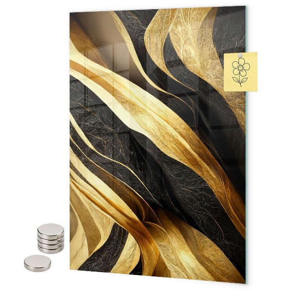 Gele abstractie