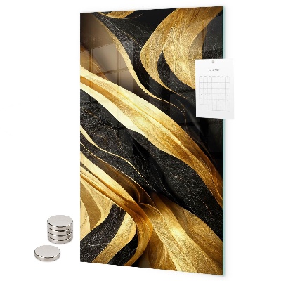 Magneet bord Gele abstractie