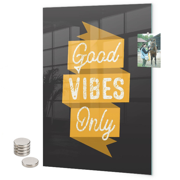 Magneet bord Goede vibes