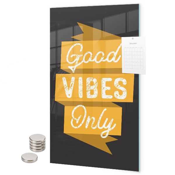 Magneet bord Goede vibes
