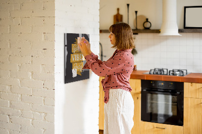 Magneet bord Goede vibes