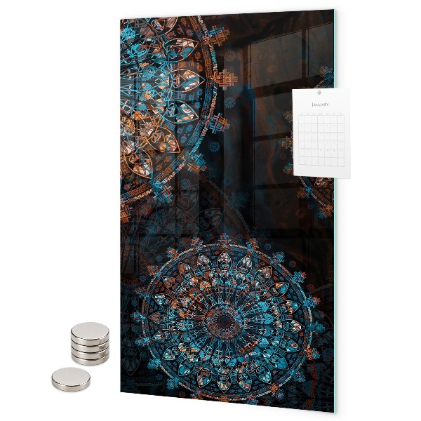 Magneet bord Kleurrijke mandala's