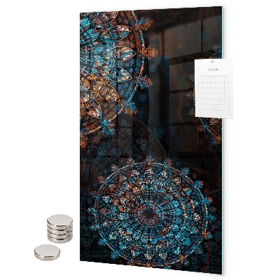 Magneet bord Kleurrijke mandala's