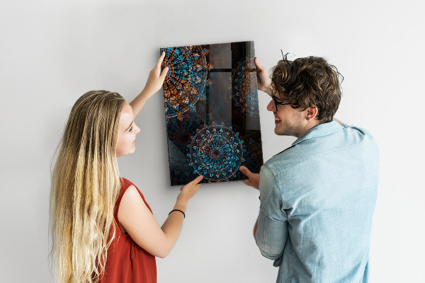Magneet bord Kleurrijke mandala's