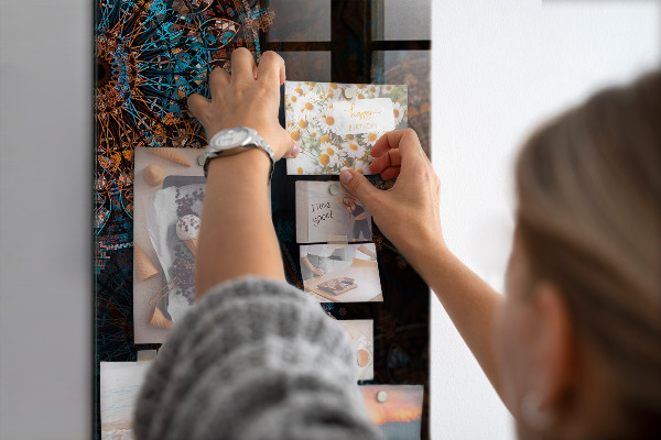 Magneet bord Kleurrijke mandala's